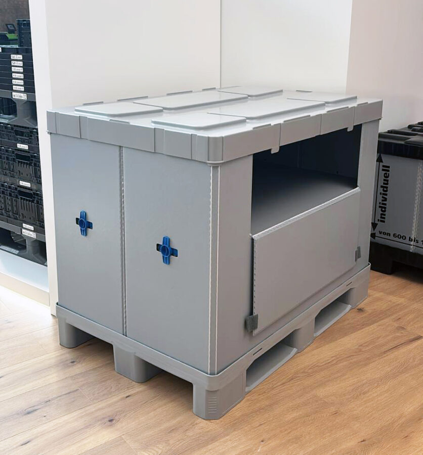 Eine Hybox mit der neuen Zwischenebene