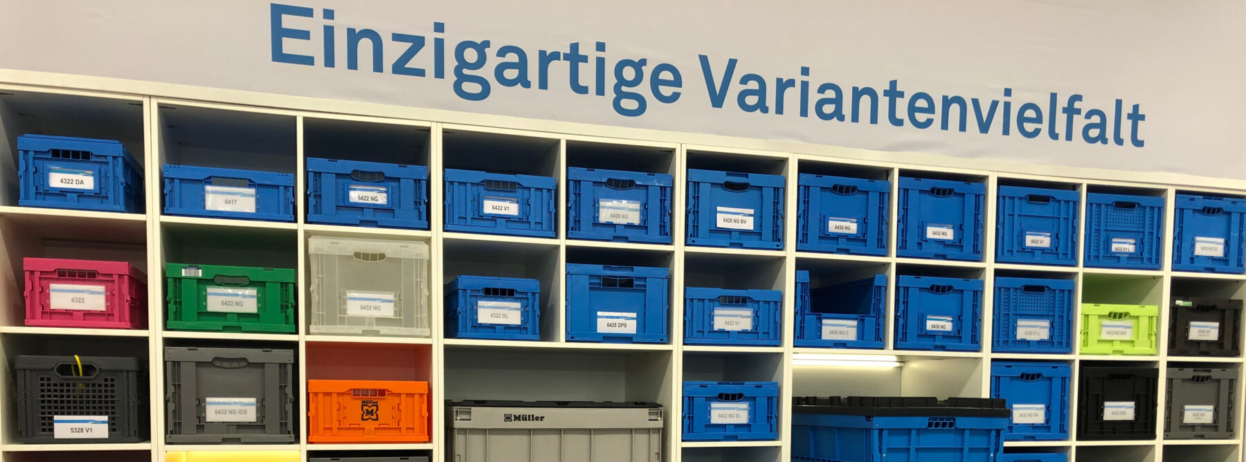 Messestand von WALTHER Faltsysteme auf der Fachpack 2019