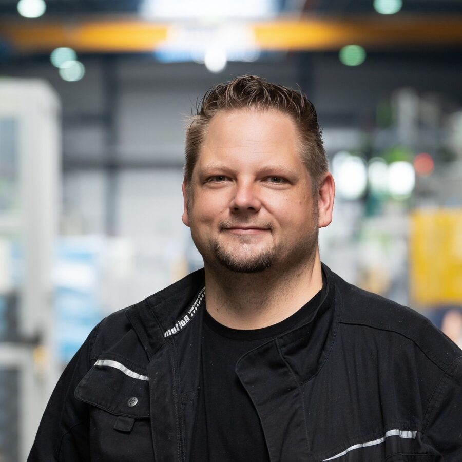 Christian Rolf, Prozessoptimierer und Ausbilder bei der WALTHER Faltbox Group