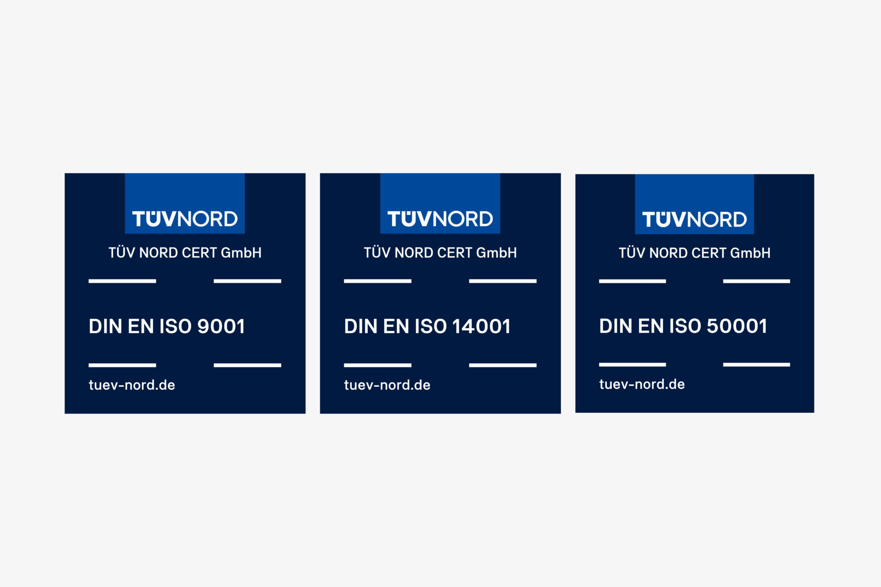 DIN EN ISO Certificates of WALTHER Faltsysteme
