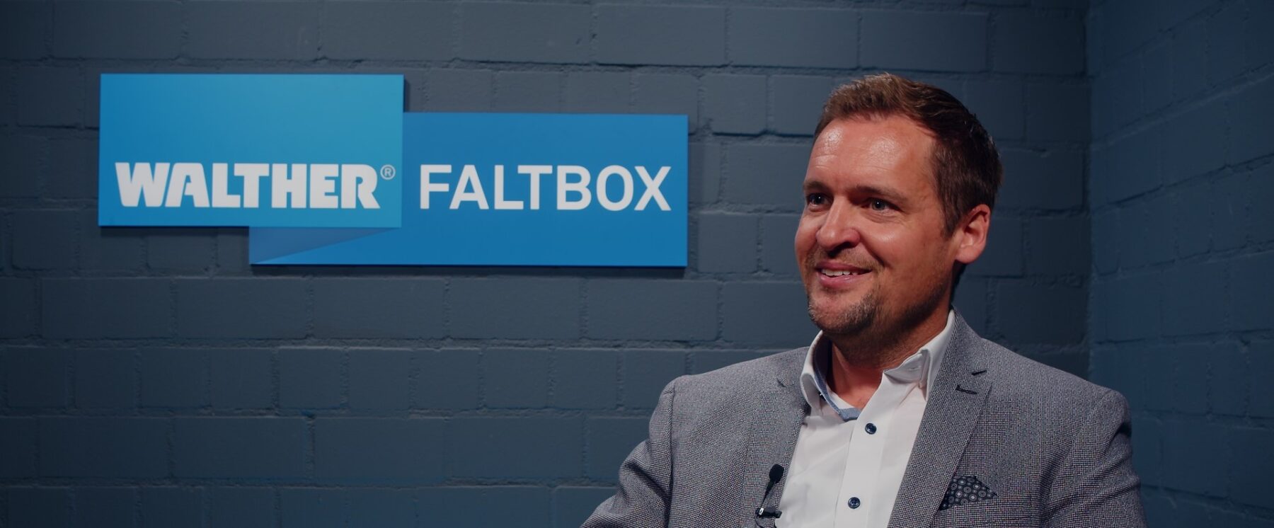 Dominik Lemken, Managing Director bei WALTHER Faltsysteme