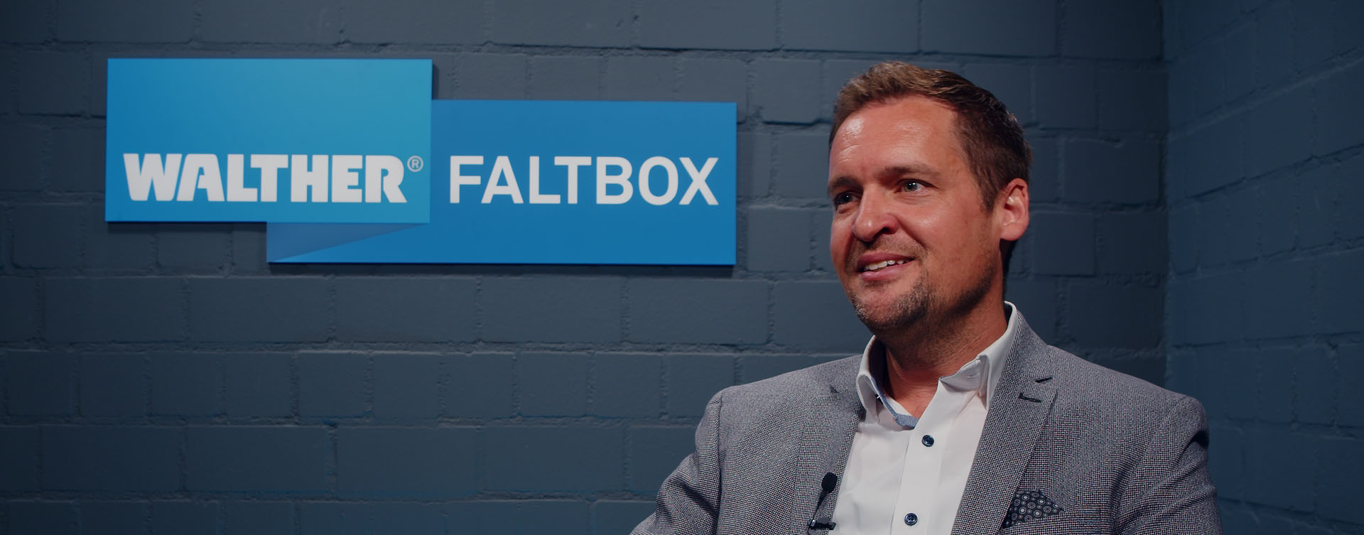Dominik Lemken, Managing Director bei WALTHER Faltsysteme