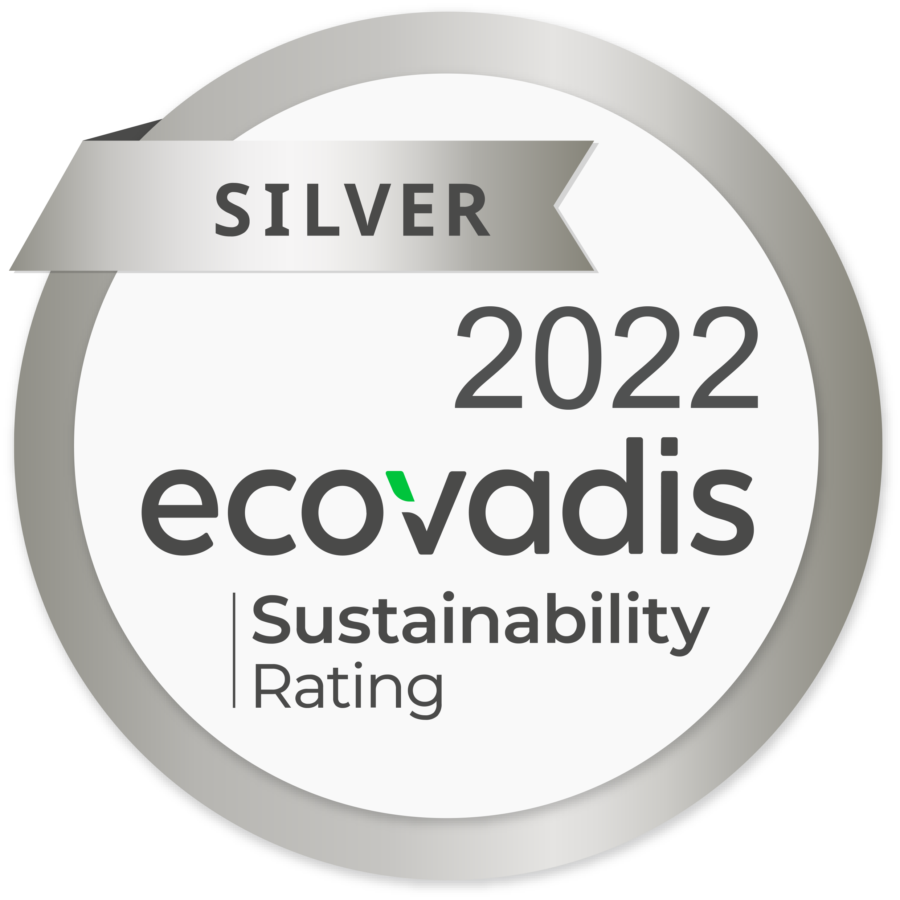 ecovadis Silber-Medaille 2022 für WALTHER Faltsysteme