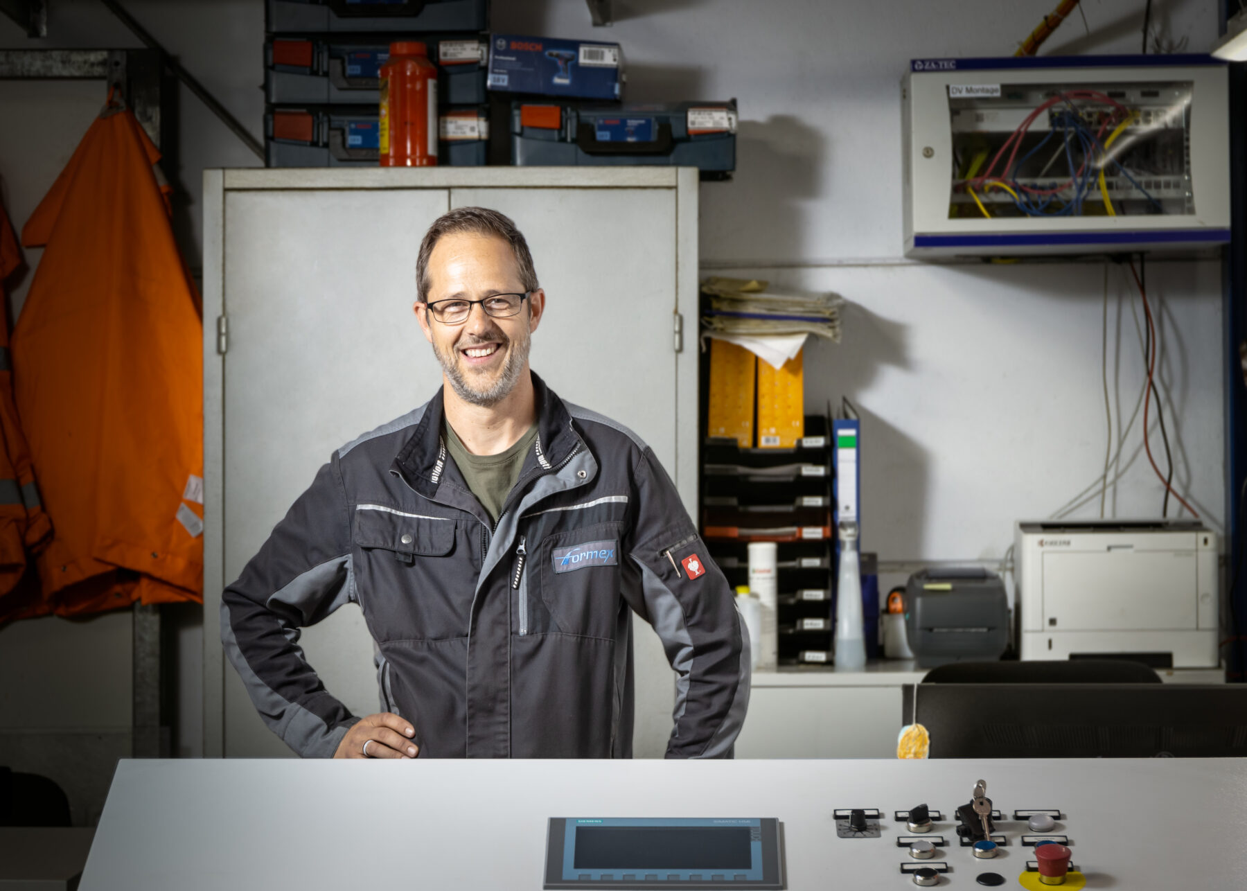Rocco Schröter, Leiter Montage bei Formex