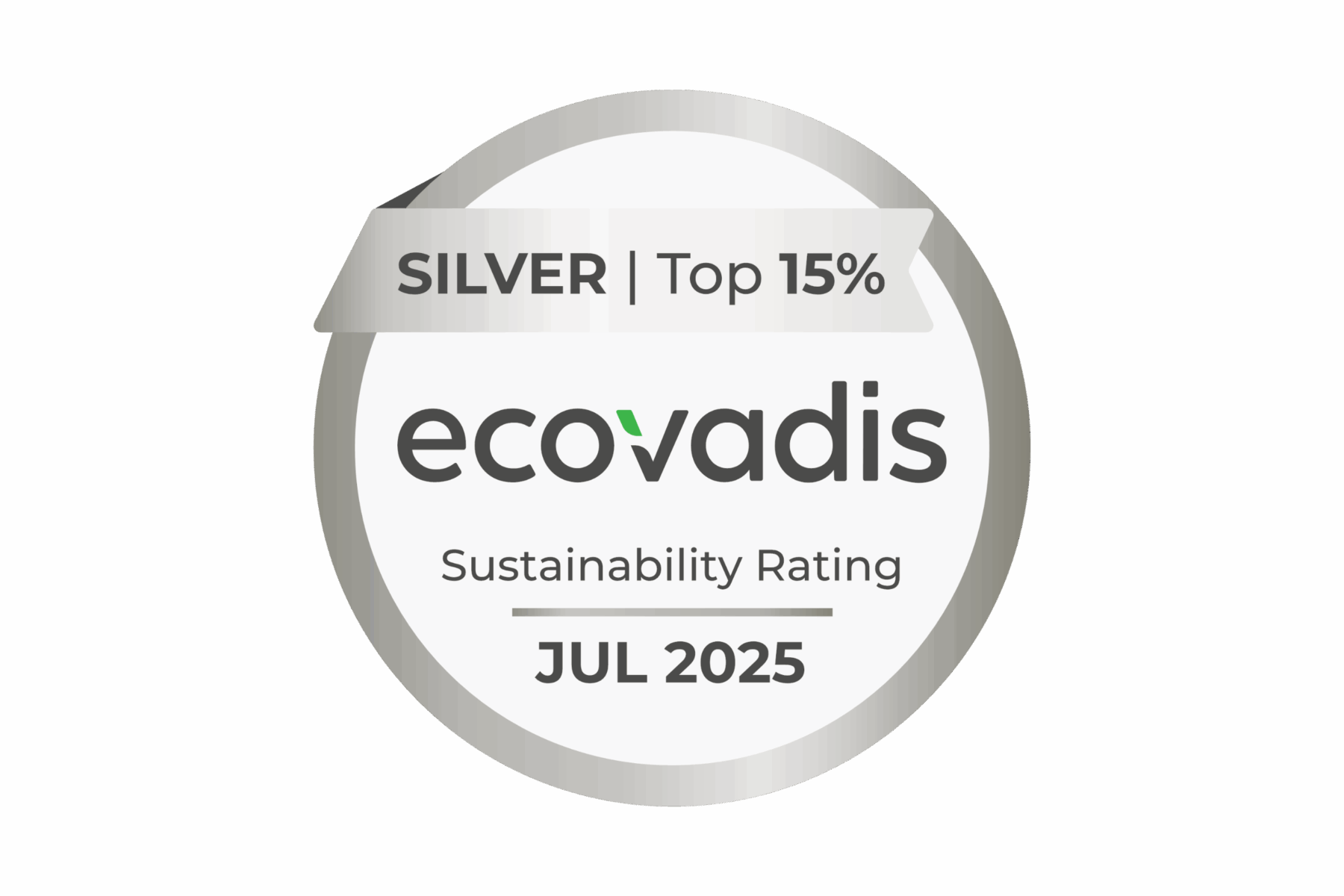 EcoVadis Silber 2025