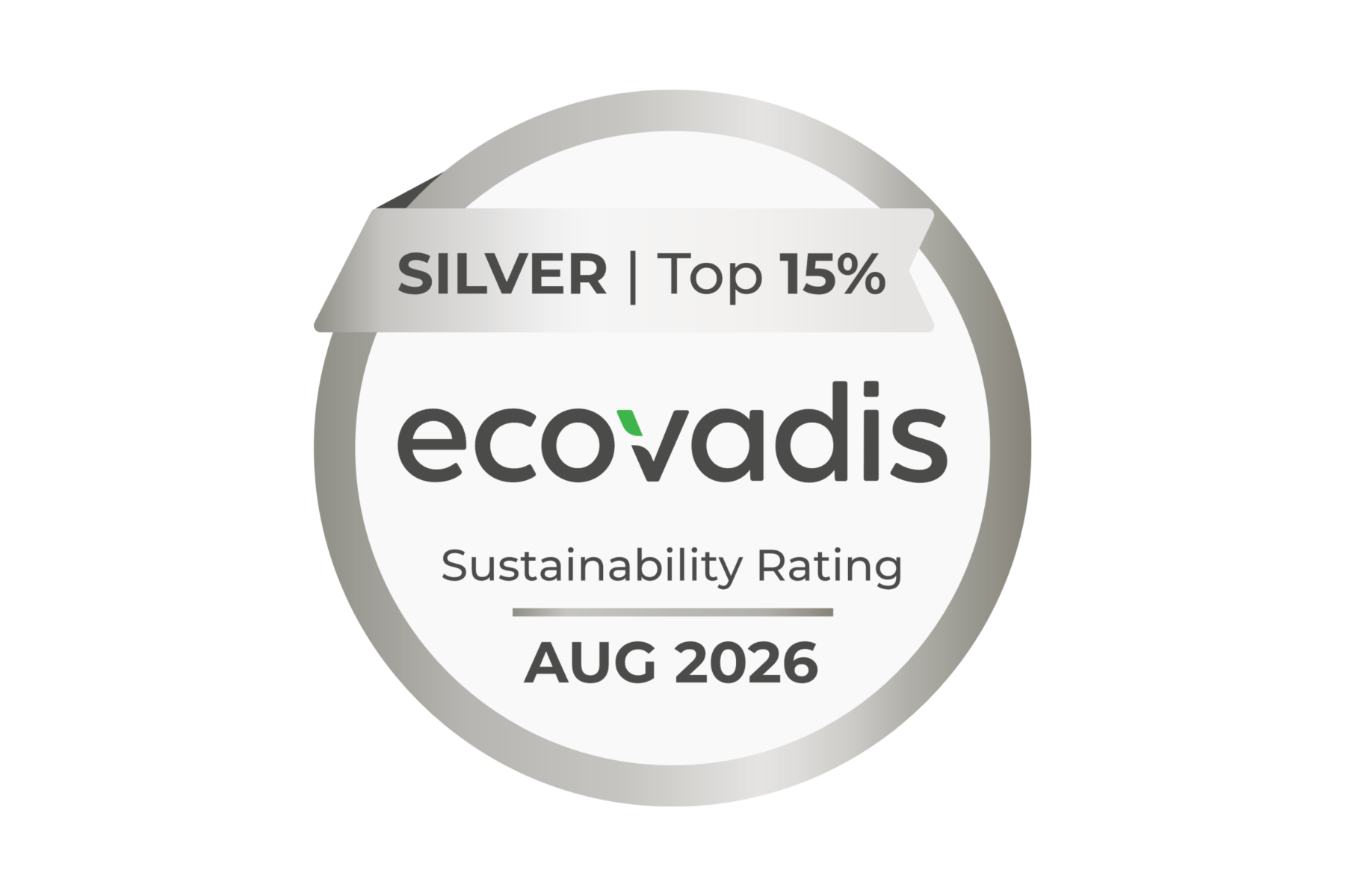 EcoVadis silver 2026
