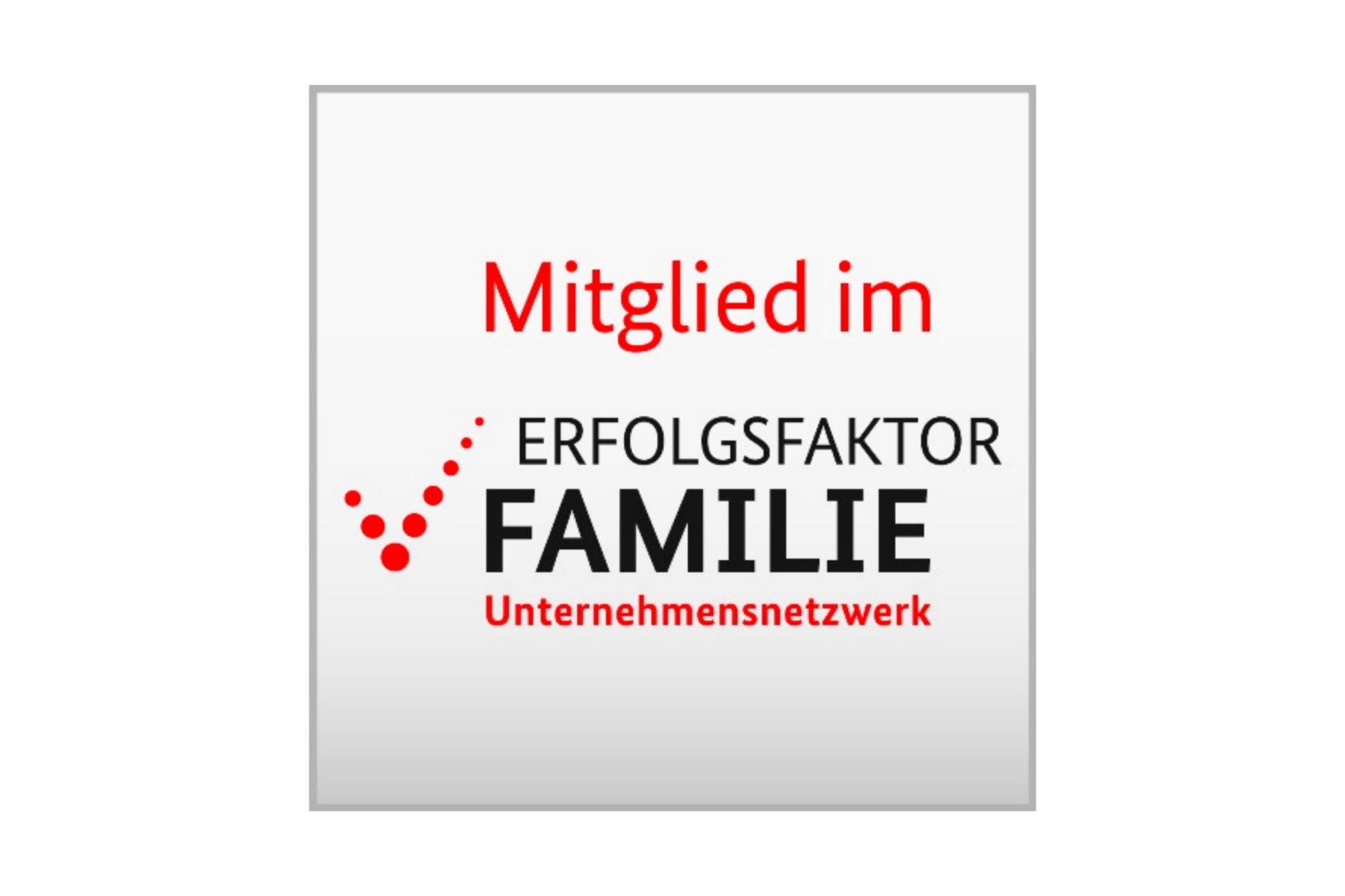 Erfolgsfaktor Familie