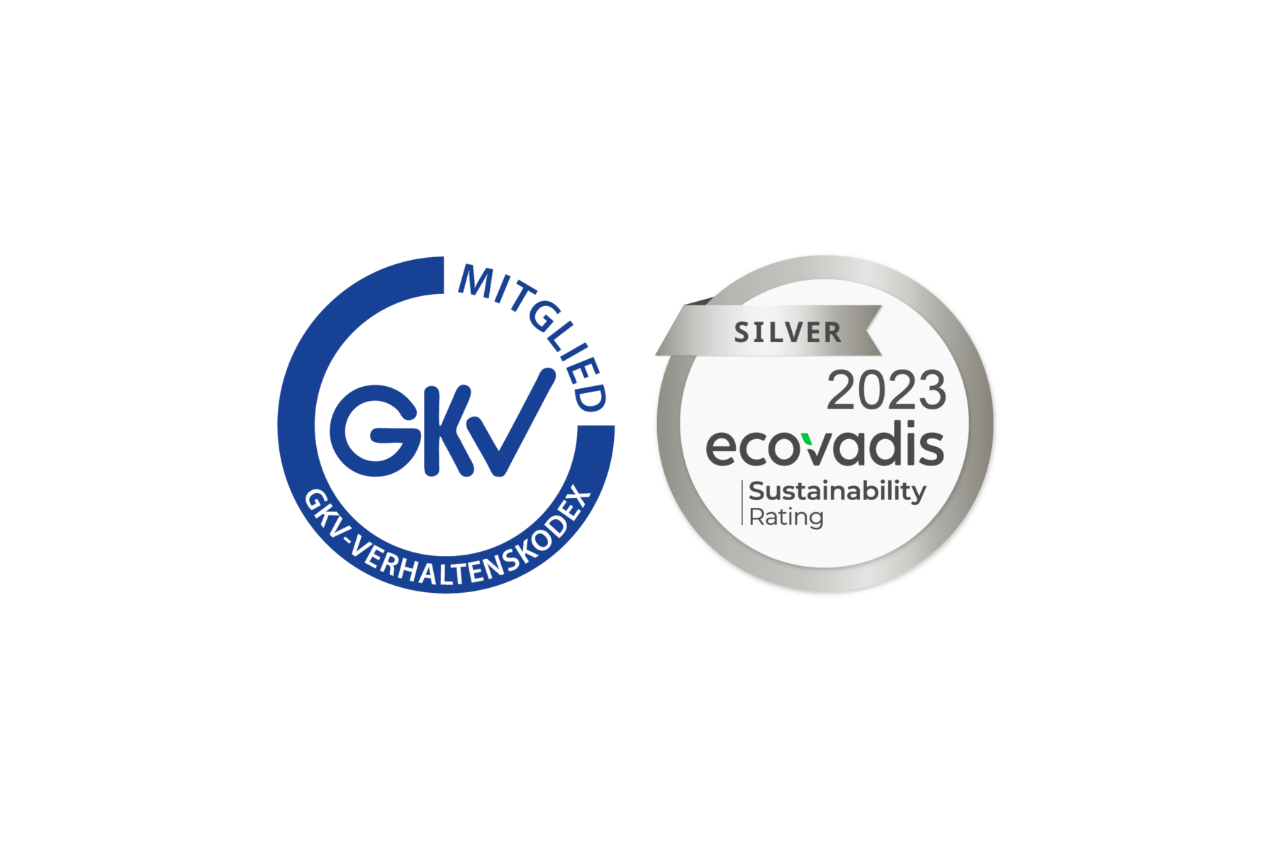 GKV and ecovadis certificate