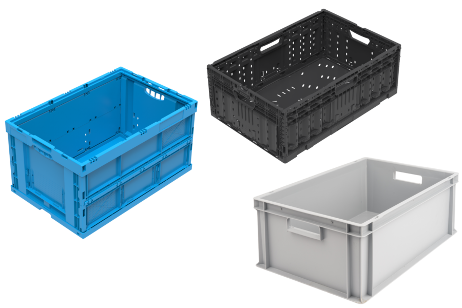 Faltbox, Klappbox oder Stapelbehälter – welche Lösung passt zu Ihrer Logistik