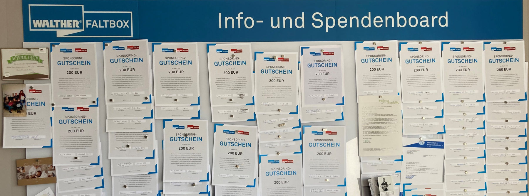 WALTHER Spendenaktion 2022