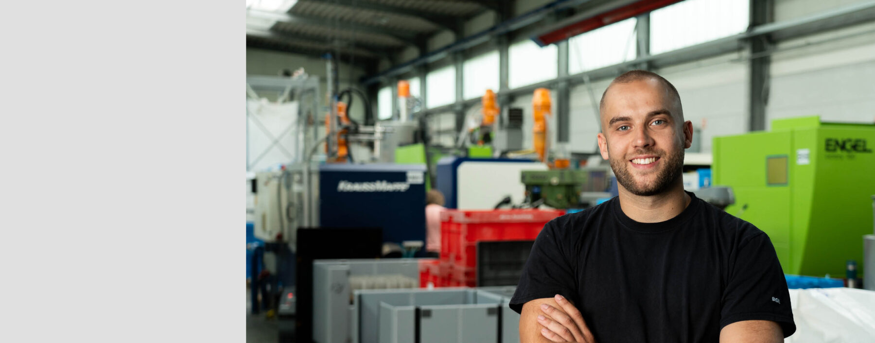 Timo Lenßen, Prozessoptimierer bei WALTHER Faltsysteme