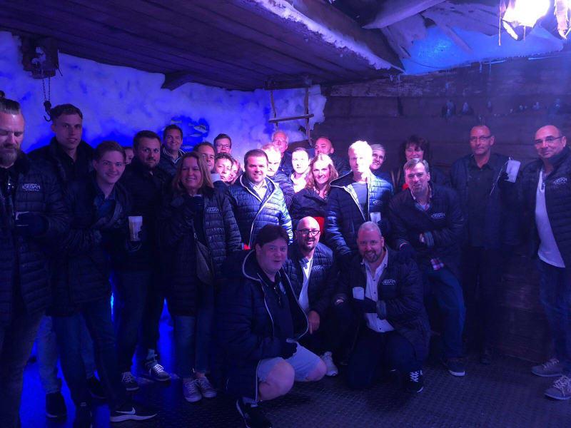 WALTHER Mitarbeiter auf Betriebsausflug in Amsterdam