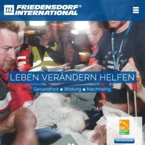 WALTHER Faltsysteme unterstützt das Friedensdorf mit einer Spende